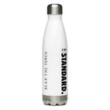 Stainless Steel Water Bottle | Black / White | The Artistic Standard