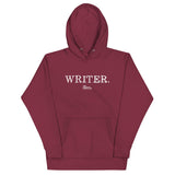 WRITER | White + Color Unisex Hoodie | 'Say It With Yo Chest' Collection