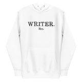 WRITER | Black + White Unisex Hoodie| 'Say It With Yo Chest' Collection