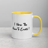 Affirmation MUG | The Dreamer | White + Color Inside/Handle | The Artistic Standard