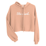THE STANDARD | Crop Hoodie | Black + White | The Artistic Standard Apparel
