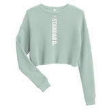 The Standard | White + Color Crop Sweatshirt