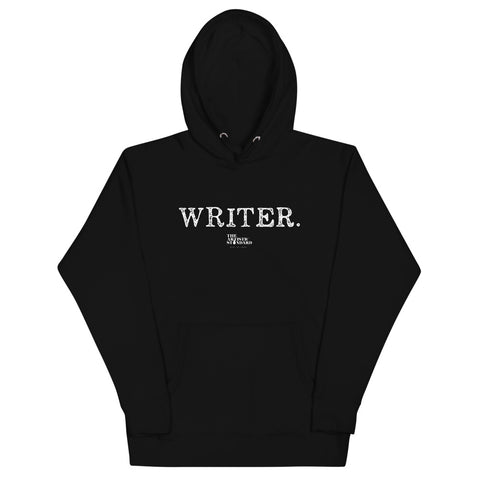 WRITER | White + Color Unisex Hoodie | 'Say It With Yo Chest' Collection