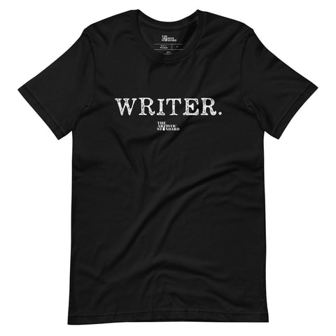 WRITER Tee | White + Color Tee | 'Say It With Yo Chest' Collection