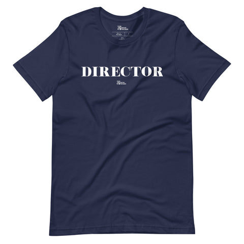 DIRECTOR Tee | White + Color Tee | 'Say It With Yo Chest' Collection